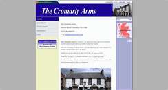 Desktop Screenshot of cromartyarms.com